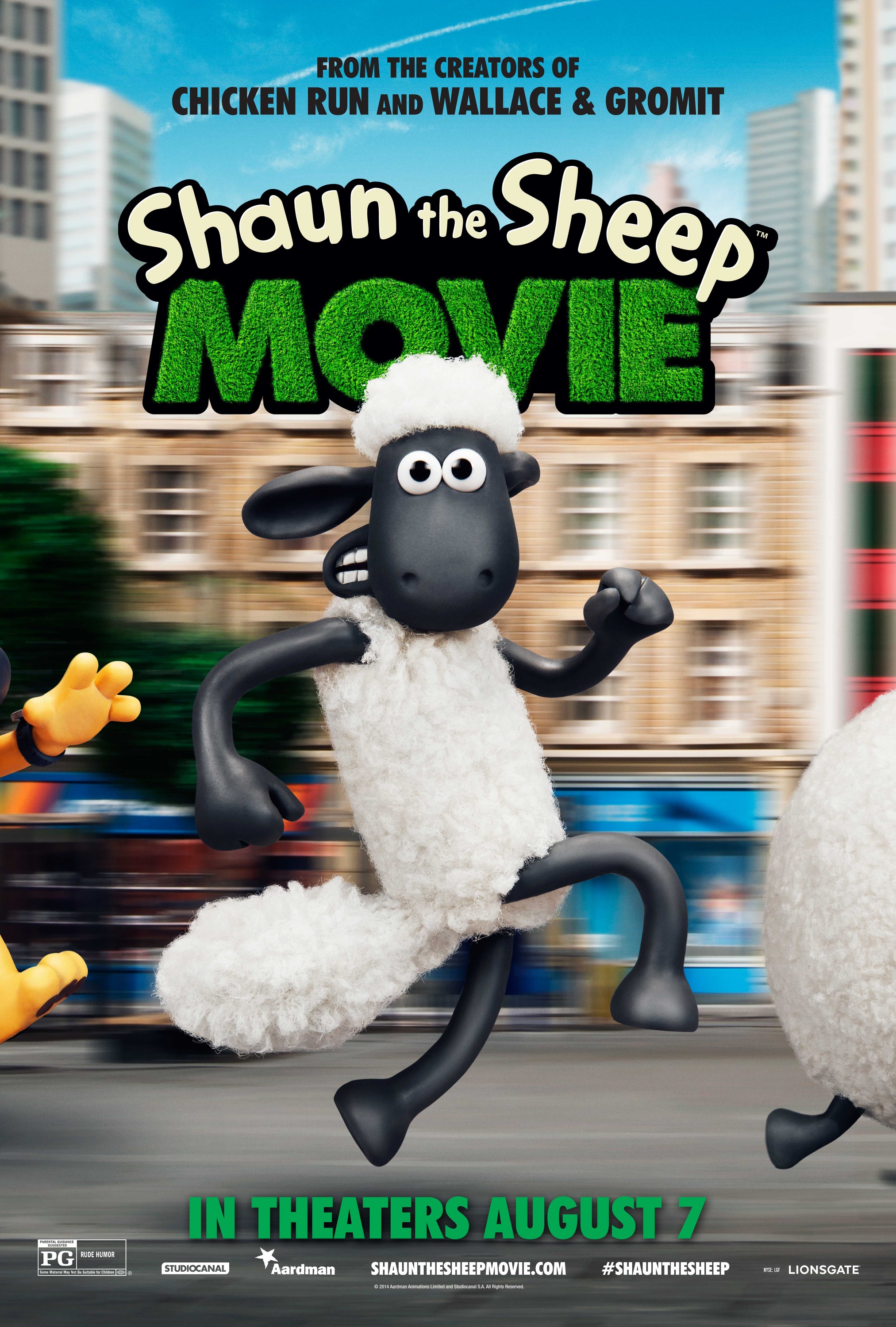 Plakat filmu Baranek Shaun