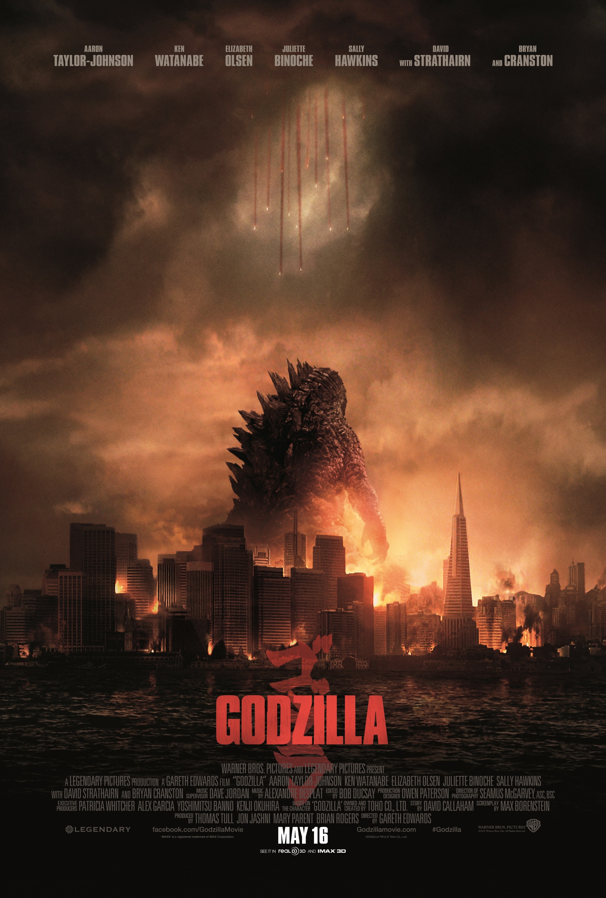 Plakat filmu Godzilla
