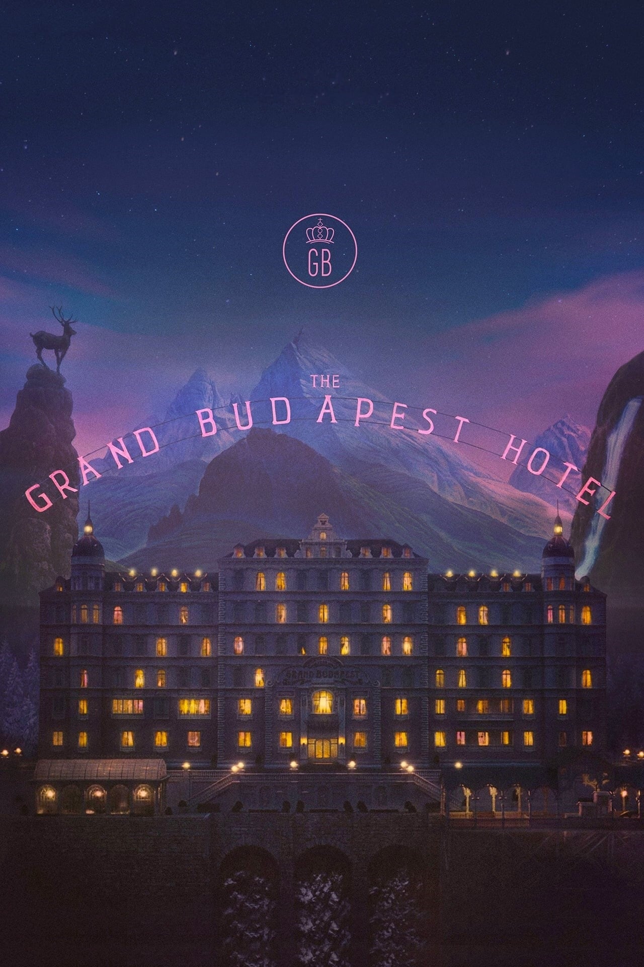 Plakat filmu Grand Budapest Hotel