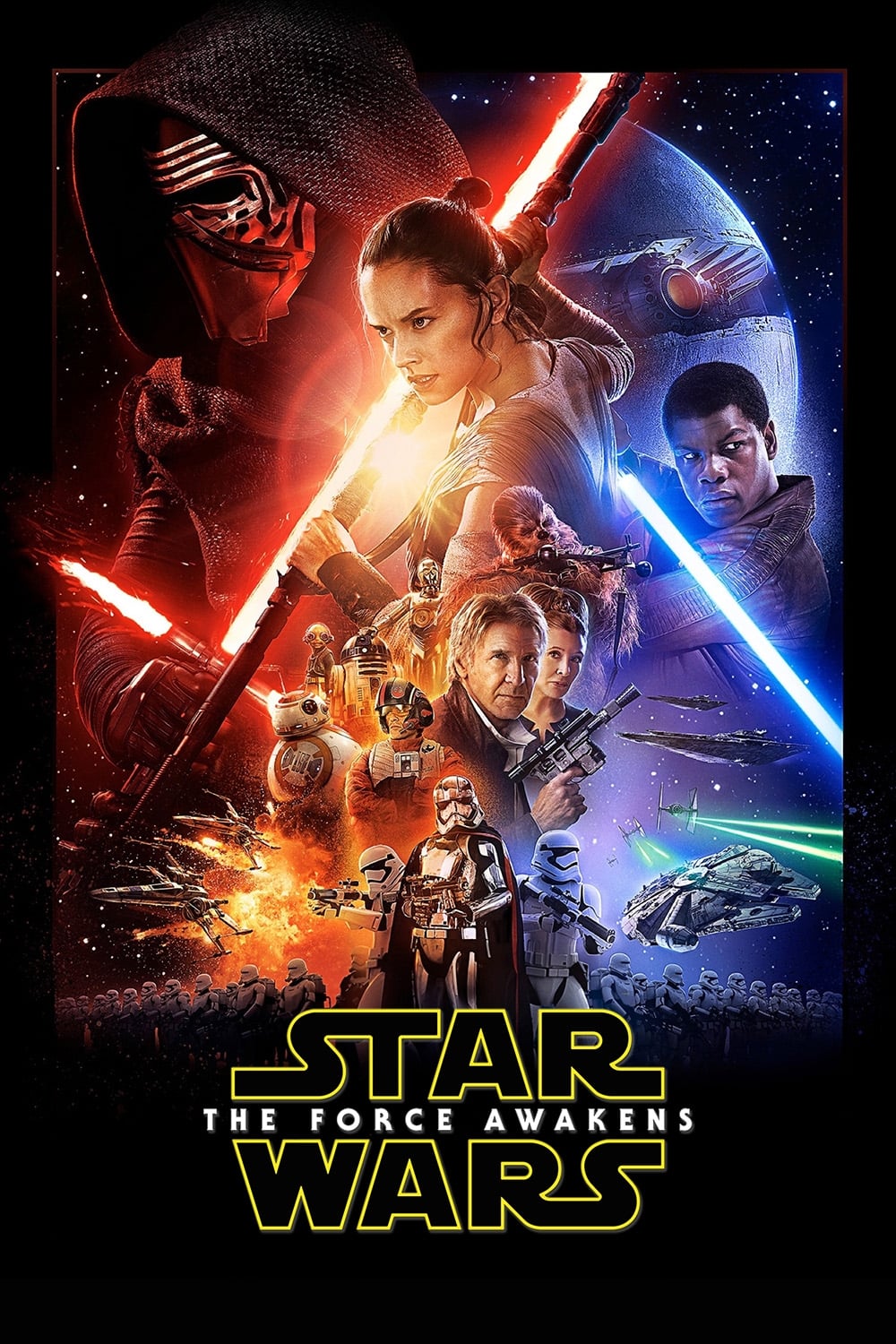 Plakat filmu Gwiezdne wojny: Przebudzenie Mocy