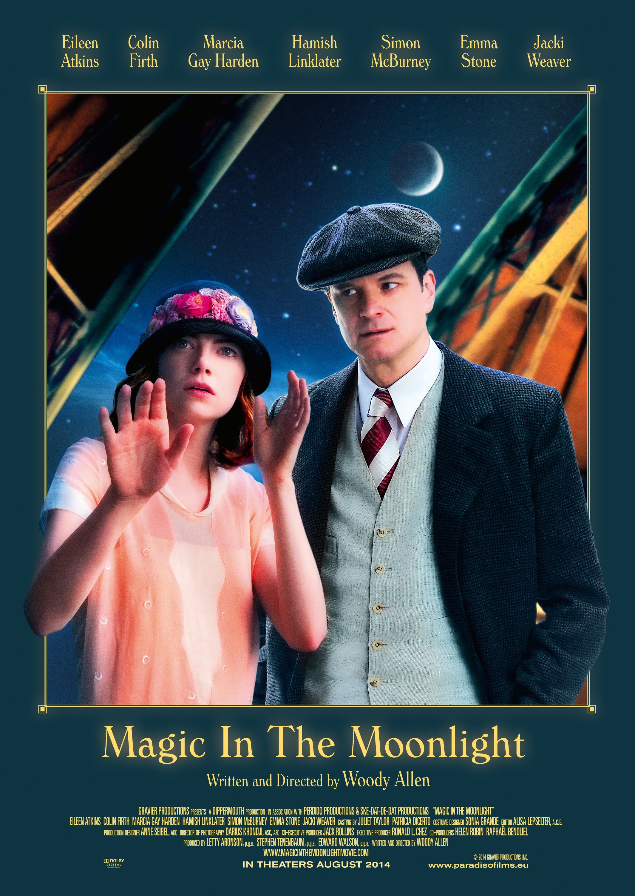 Plakat filmu Magia w blasku księżyca
