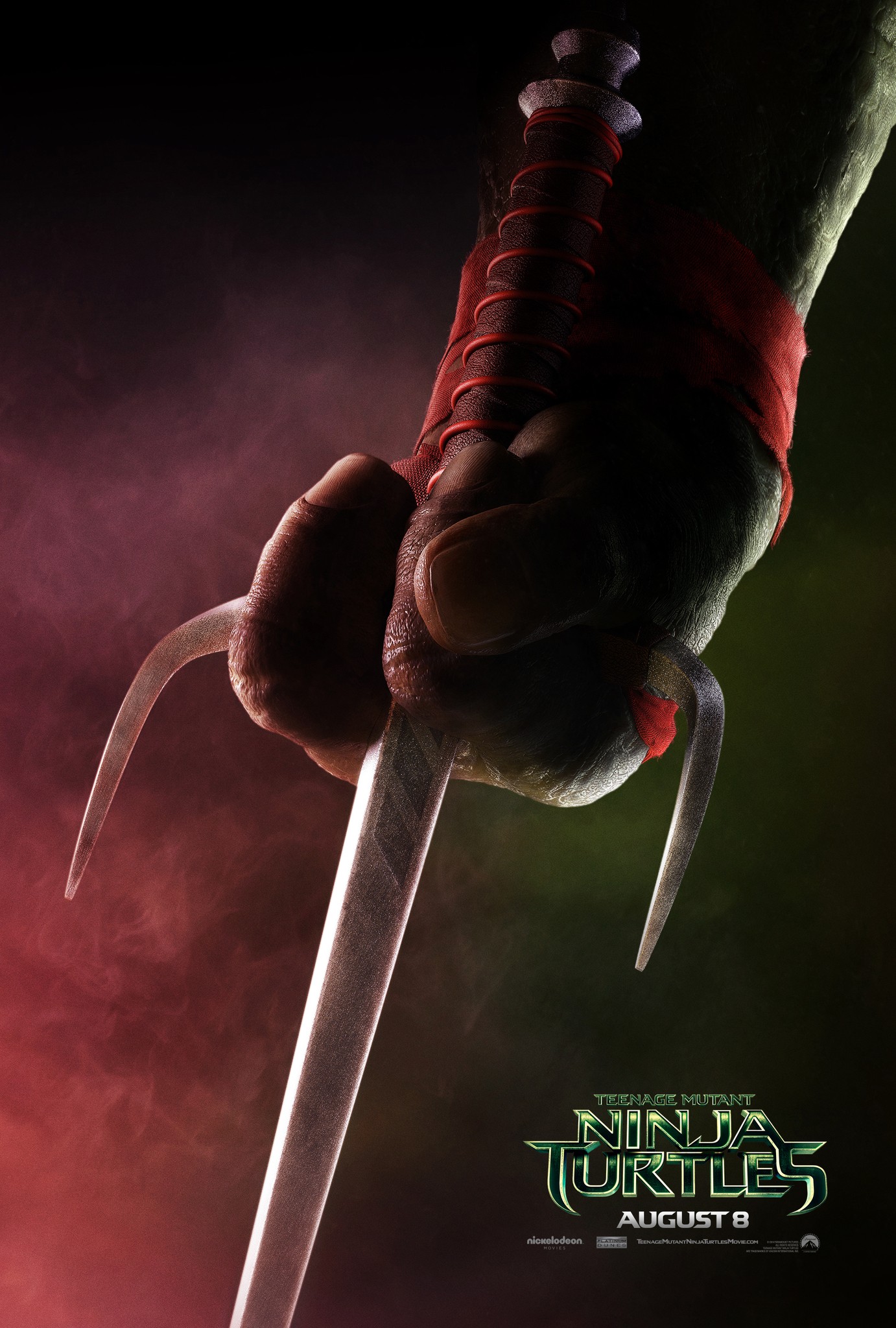 Plakat filmu Wojownicze żółwie ninja